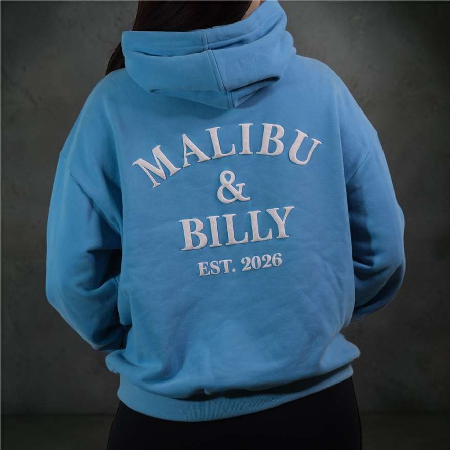 Blue Lagoon oversized hoodie, women 2