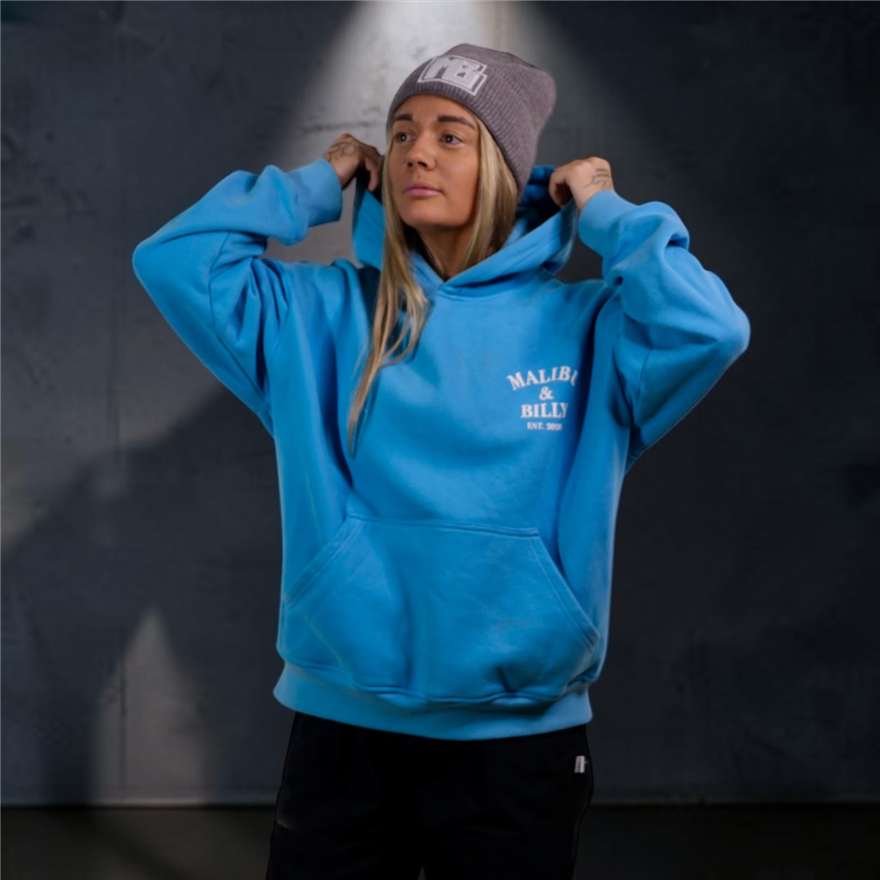 Blue Lagoon oversized hoodie, women 5