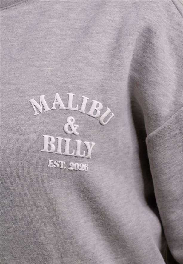 The O.G Grey oversized hoodie, women 7