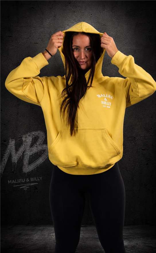 Lemon Drop oversized hoodie, women 7