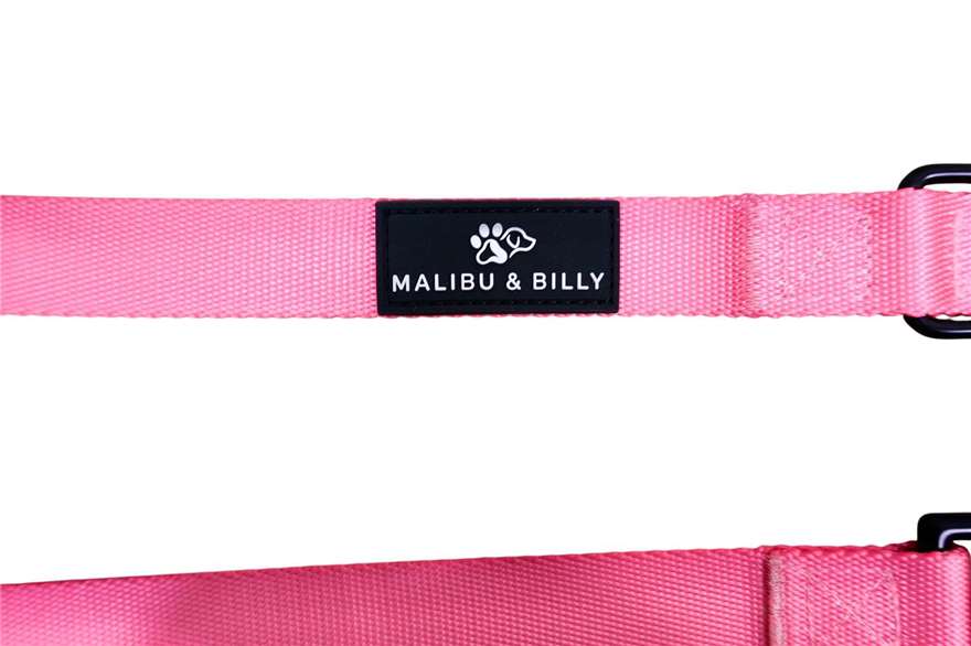 Hot Mess Pink premium dog lead 4