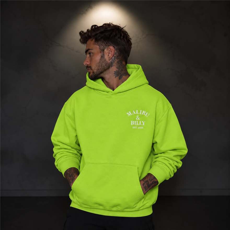 Midori Splice oversized hoodie, men 1
