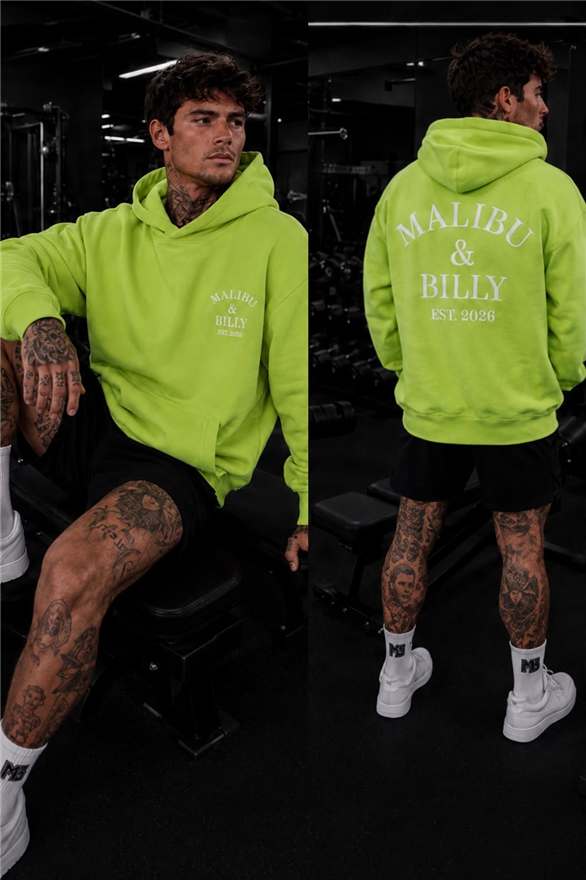 Midori Splice oversized hoodie, men 3