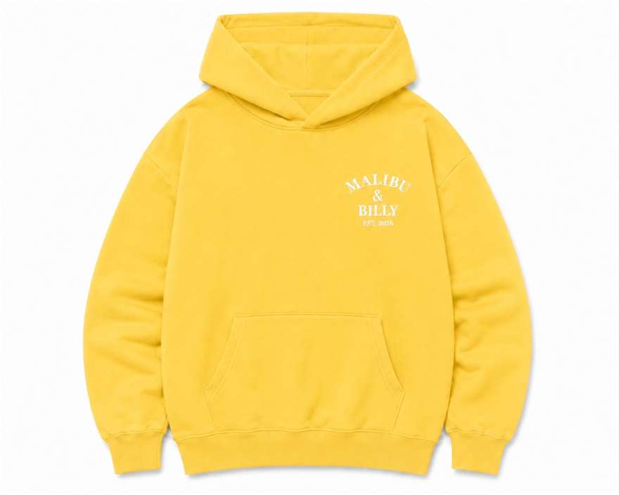 Lemon Drop oversized hoodie, women 10