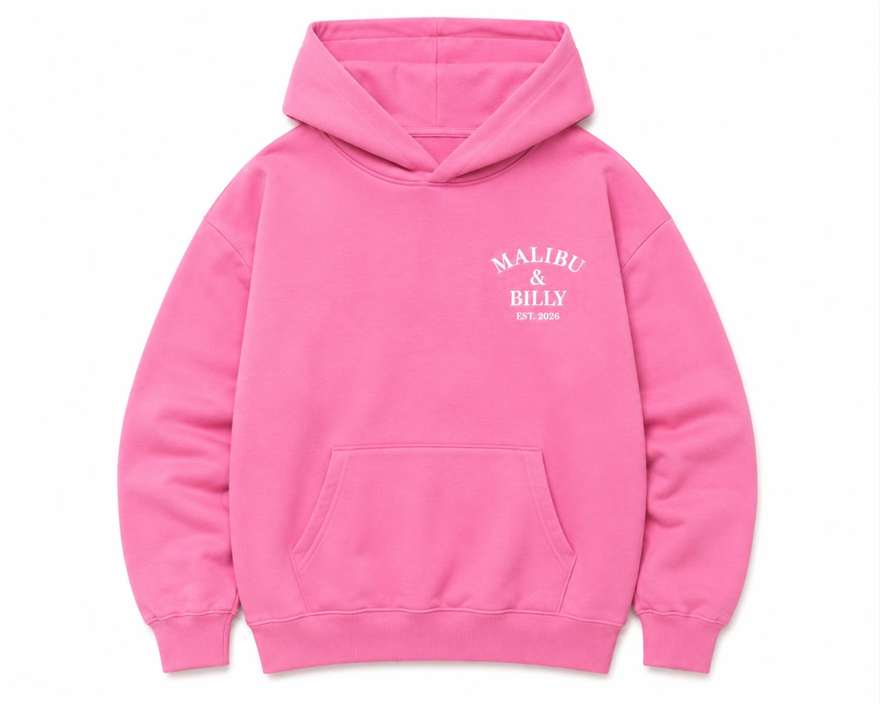 Hot Mess Pink oversized hoodie, women 10