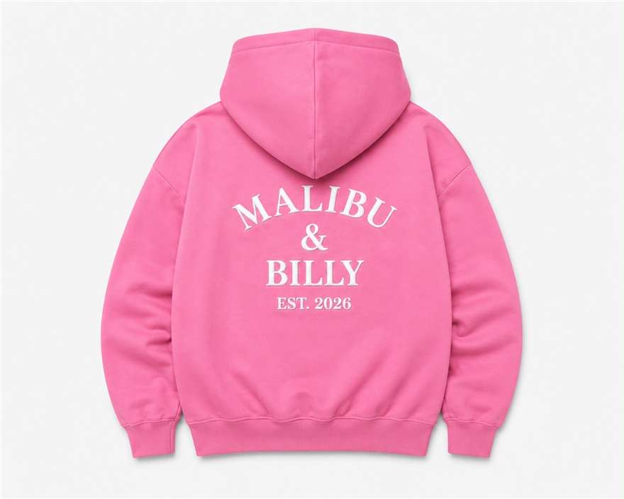 Hot Mess Pink oversized hoodie, women 11
